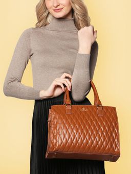 Lavie - Women's Stitch Shelly Large Satchel Handbag (L)