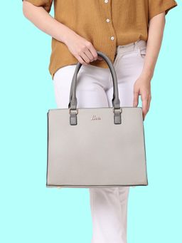 Lavie - Shelly Womens Large Satchel(Grey) (L)