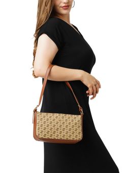 Lavie - Women's Ember Monogram Print Medium Sling Bag (M)