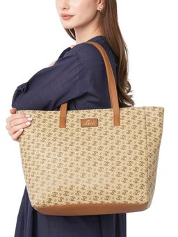 Lavie - Women's Miranda Monogram Print Large Tote Handbag (L)