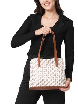 Lavie - Women's Palmer Monogram Print Large Tote Handbag (L)
