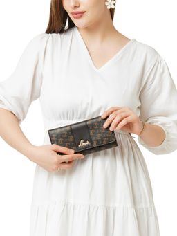 Lavie - Women's Trifiano Monogram Print Large Trifold Wallet (L)