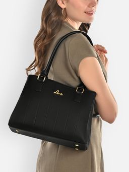 Lavie - Women's Yabby 2 Compartment Satchel Handbag (Black) (M)
