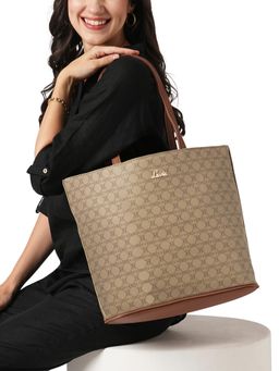 Lavie - Women's Mono Paige Large Tote Handbag (L)