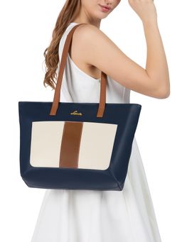 Lavie - Women's Adelia Colourblock Large Tote Handbag (L)