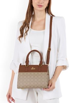 Lavie - Womens Beige Mono Salma Sling Bag (S)