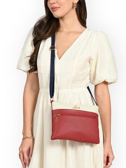 Lavie - Women's Colourblock Lucille Top Zip Medium Sling Bag (M)