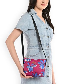 Lavie - Tessie Bloom Pink Polyester Pouch