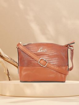 Lavie - Women's Rigel Tpz Croco Sling Bag (Tan)