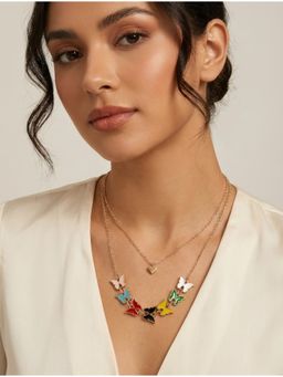 Zoey - Gold- Plated Layered Necklace