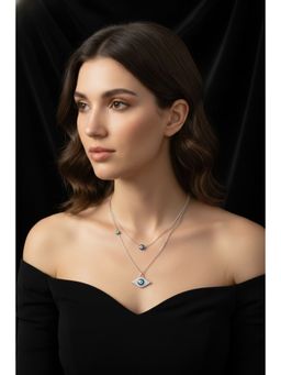 Zoey - Silver Plated Layered Necklace