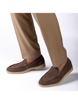 Monkstory - Mens Yacht Club Loafers - Brown