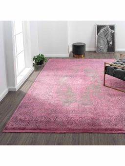 OBSESSIONS - Machine Made Anti-Static Traditional Carpet, Pink