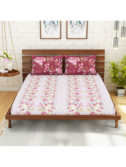 SPACES - Atrium 100% Cotton Fitted Queen Soft Feel Skin Safe Breathable