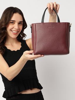 Fastrack - Red Solid Life Edit Slingbag with Detachable Strap