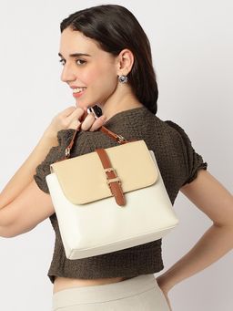 Fastrack - Brown Solid Mini Vibe Slingbag with Detachable Strap