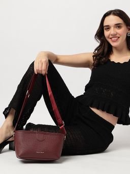 Fastrack - Red Solid Main Character Sling Bag