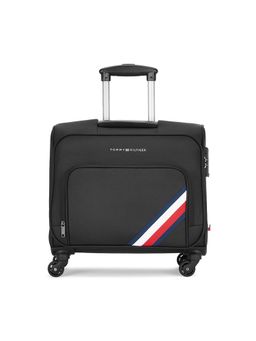 Tommy Hilfiger - Black Solid Roosevelt Pro Trolley Bag