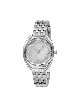 Strand by Obaku - Rose Stone Quartz Grey Mop With Crystal Dial Womens Watch - S734LXCJSC
