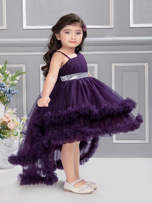 knee length dresses for ladies Layered Tulle A-line Short Dress