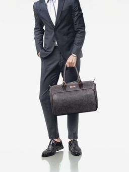 The Clownfish - Faux Leather Travel Duffle Bag with Card Holder