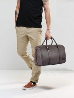 The Clownfish - Lincoln Vegan Leather 29 L Travel Duffle Bag