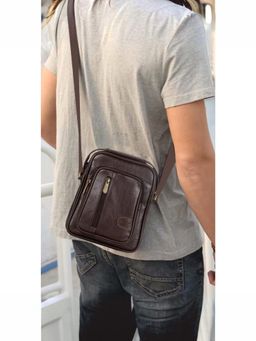 The Clownfish - Faux Leather Unisex Crossbody Sling Bag