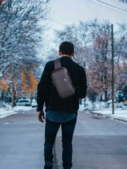 The Clownfish - Multi-Functional Anti-Thief Sling Bag with USB Charging