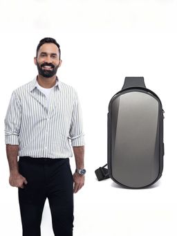 The Clownfish - Unisex Travel Crossbody Sling Bag with USB Charging