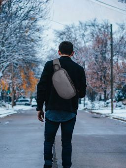 The Clownfish - Unisex Travel Crossbody Sling Bag with USB Charging Port