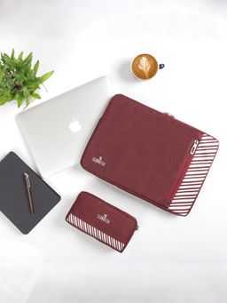 The Clownfish - 13 Inch Laptop Sleeve & Pouch Toiletry Bag