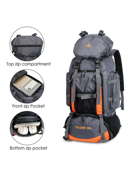 Buy The Clownfish 90L Polyester Travel Backpack Online Buy The Clownfish 90L Polyester Travel Backpack Online