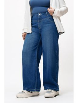 FREAKINS - Curve Fish Cut Straight Jeans