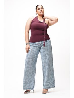 FREAKINS - Cloud Camo Curve Baggy Jeans