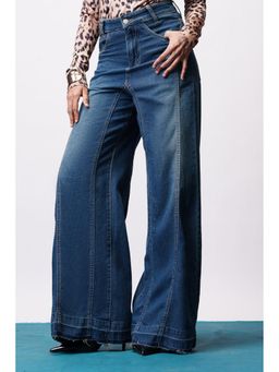 FREAKINS - Endless Blue Denim Korean Jeans