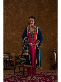 Ekavira - Raahi Collection Layla Embroidered Kurta and Pant with Dupatta (Set of 3)