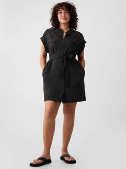 GAP - Womens Solid Regular Mini Dress