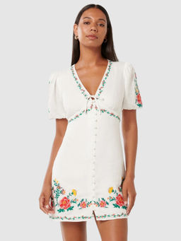 Forever New - Veanne Embroidered Mini Dress