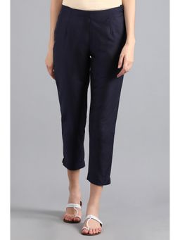 WISHFUL by W - Blue Solid Pants