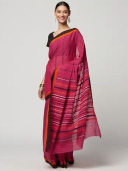 Fabindia - Cotton Woven Dobby Weave Sari