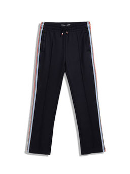 Tommy Hilfiger - Boys Striped Regular-Fit Mid Rise Trouser