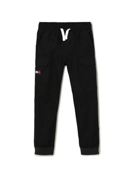 Tommy Hilfiger - Boys Solid Regular-Fit Mid Rise Jogger