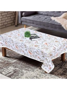 Texstylers - Multi-Color Pure Cotton Printed 4 Seater Centre Table Cloth Cover (4 Seater)