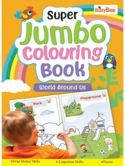 Pegasus - World Around Us Super Jumbo Colouring Book