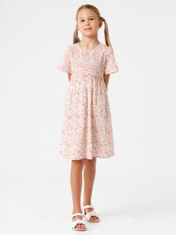Kate & Oscar - Girls Multi-Color Floral Dress