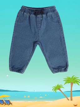 MINI KLUB - Solid/Plain Baby Boys Blue Denim Jeans