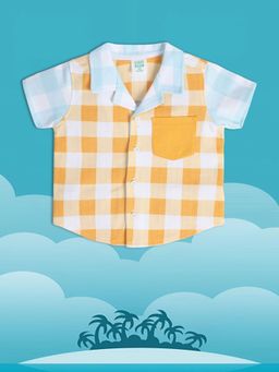 MINI KLUB - Checks Baby Boys Multi-Color Shirt
