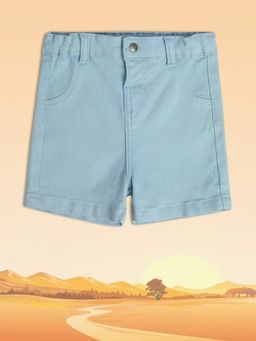 MINI KLUB - Solid/Plain Baby Boys Blue Short
