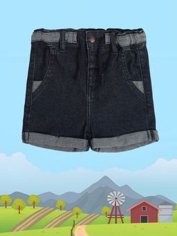 MINI KLUB - Solid/Plain Baby Boys Blue Short