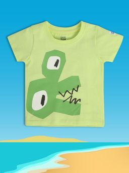 MINI KLUB - Printed Baby Boys Green T-Shirt